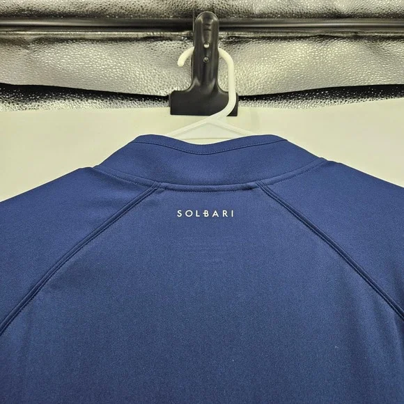 Solbari Swim Dress Navy Blue Solar Barrier UV Protection UPF 50+ NWT Size L - Picture 9 of 9